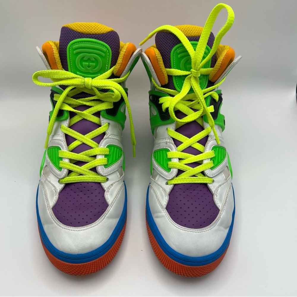 Gucci Basket Demetra High Top Sneakers - Picture 3 of 11